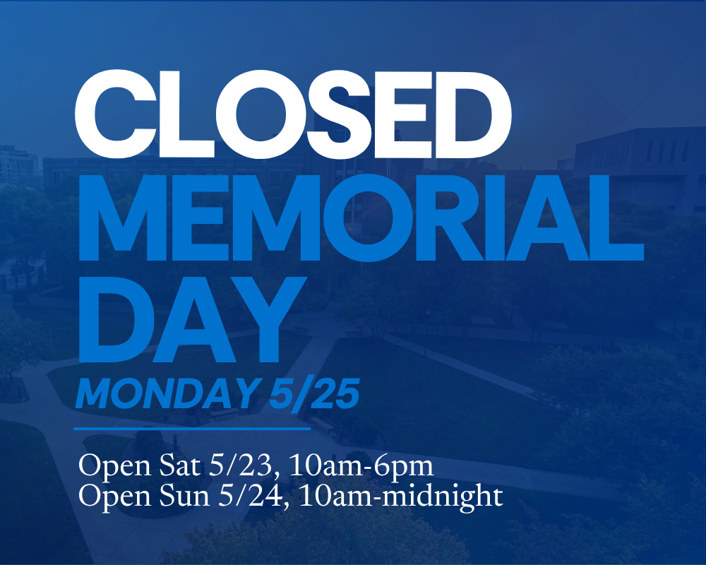 Library Closed for Memorial Day, Monday May 25th